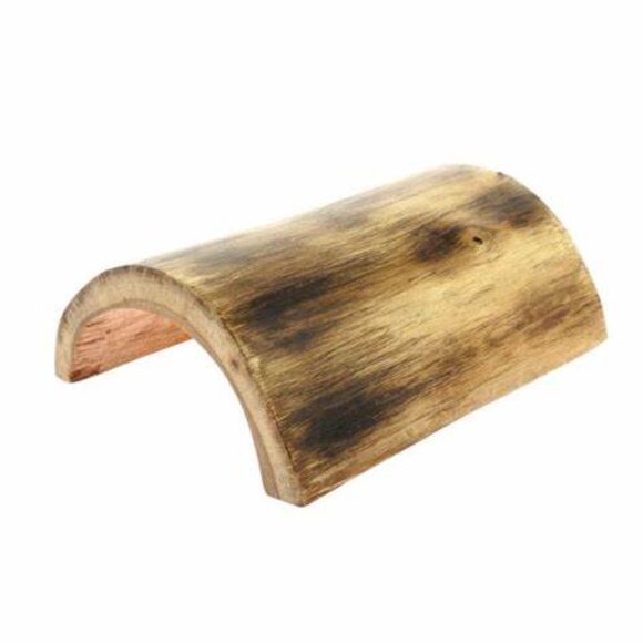 NWT Papoose Toys Half Hollow Wood Log - Picture 2 of 3